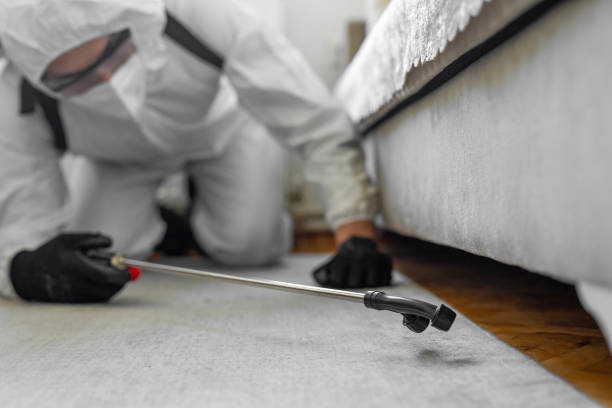 Professional Termite Control technician working in Watchung, NJ